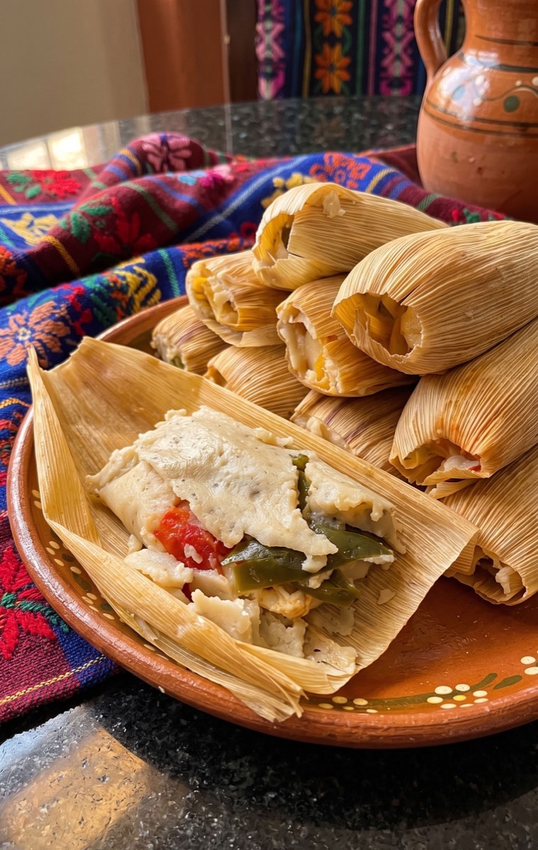 Tamales de rajas
