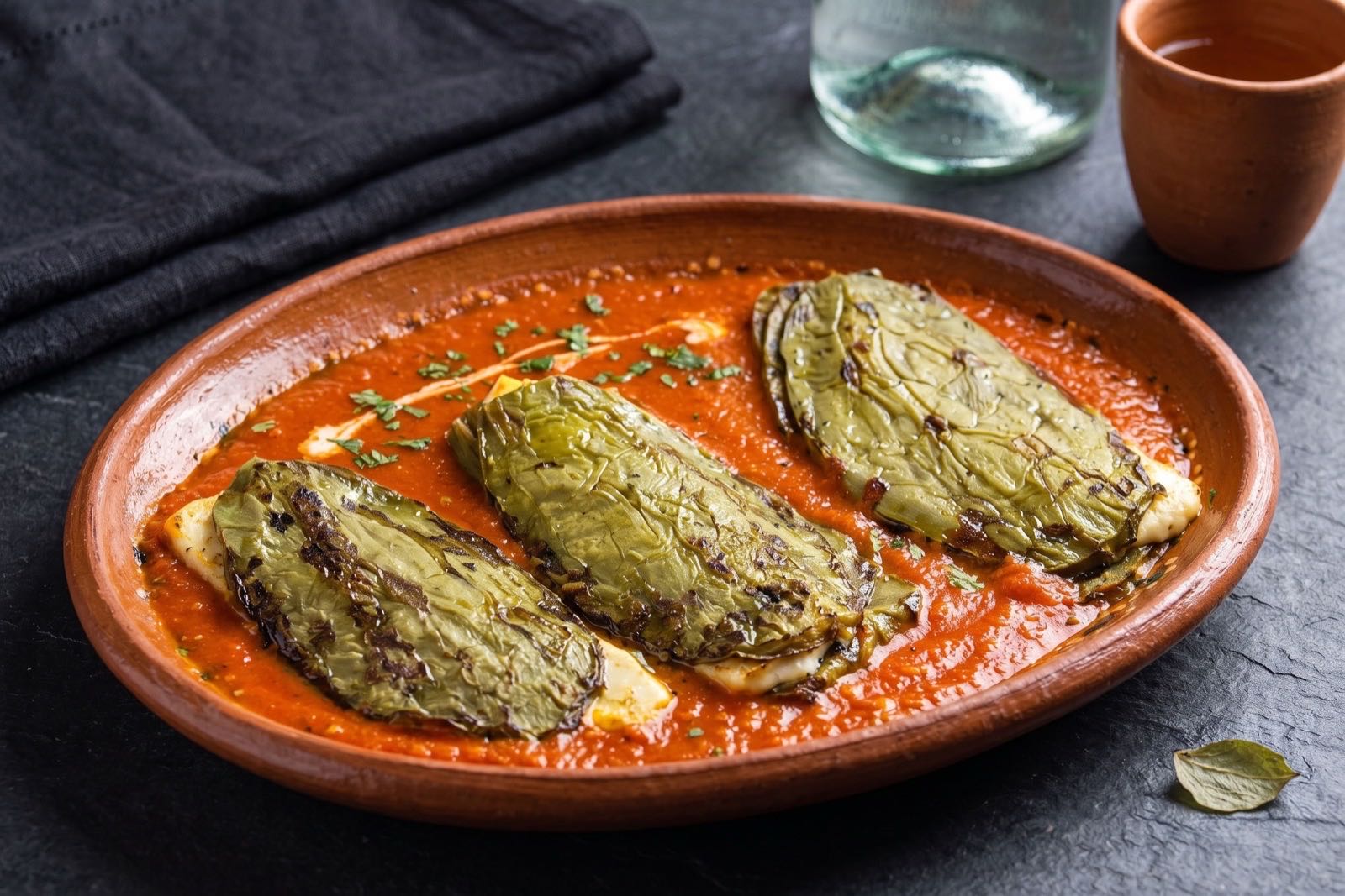 Nopales rellenos